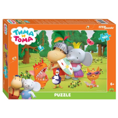 Мозаика "puzzle" 160 "Тима и Тома" (Мармелад Медиа)