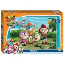 Мозаика "puzzle" 160 "Отважные птенцы" (Никелодеон)