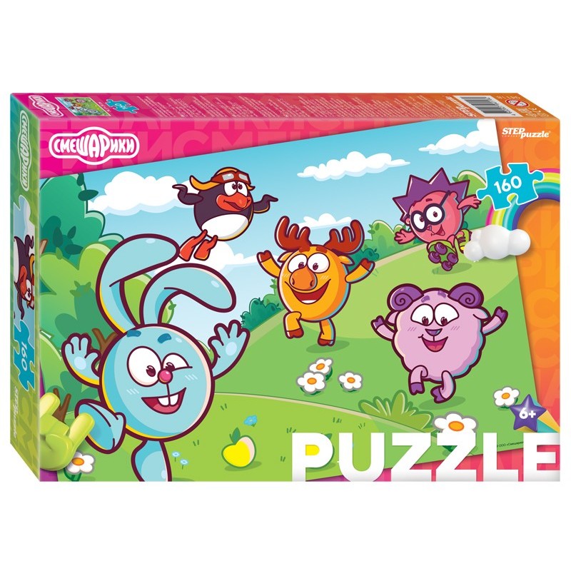 Мозаика "puzzle" 160 "Смешарики (new)" (Мармелад Медиа)