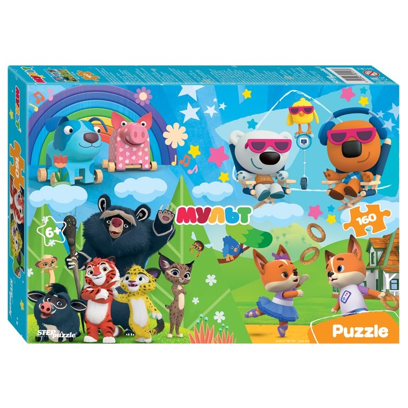 Мозаика "puzzle" 160 "Ми-ми-мишки и др. Мульт" (0+ Медиа)