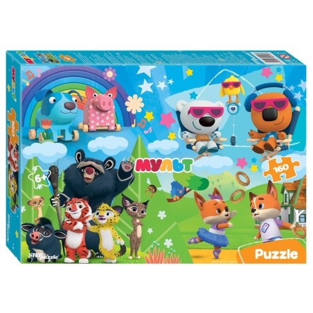 Мозаика "puzzle" 160 "Ми-ми-мишки и др. Мульт" (0+ Медиа)