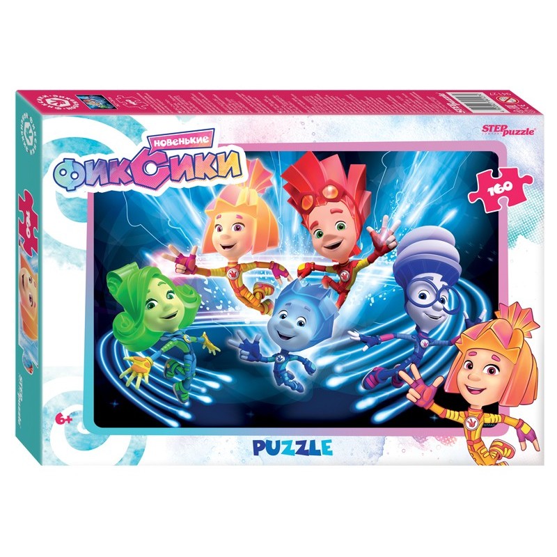 Мозаика "puzzle" 160 "Фиксики" (Аэроплан)