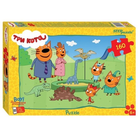Мозаика "puzzle" 160 "Три кота (new 3)" (АО "СТС")