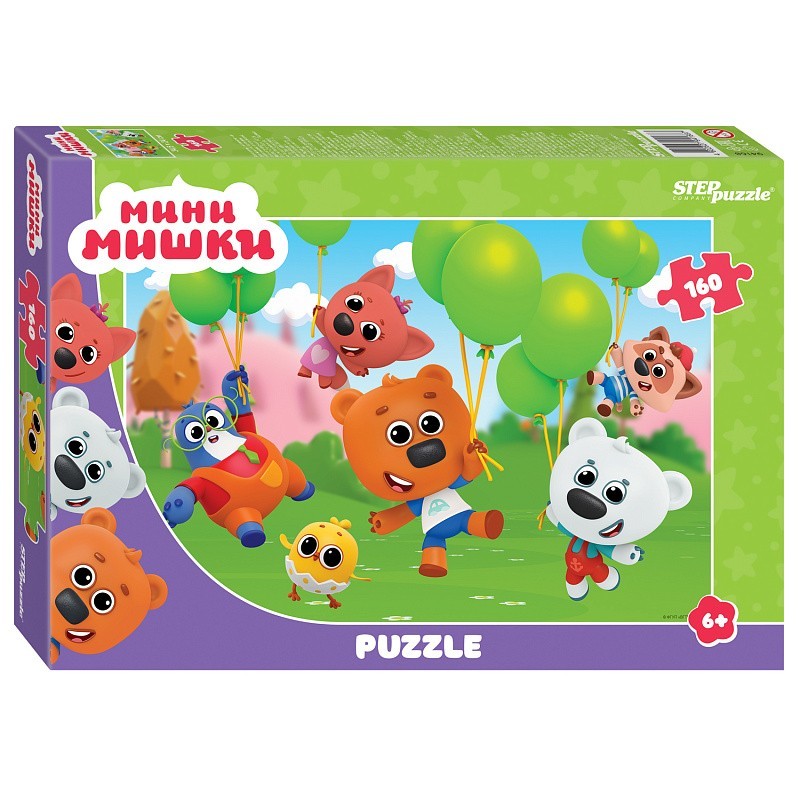 Мозаика "puzzle" 160 "Мини мишки" (0+ Медиа) Мозаика "puzzle" 160 "Мини мишки" (0+ Медиа)