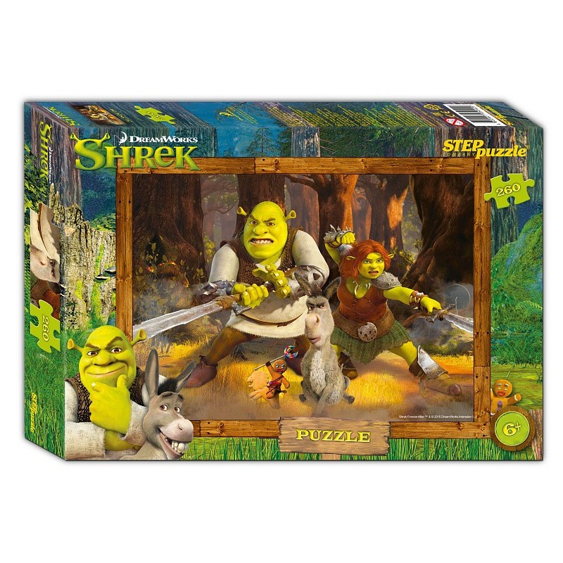 Мозаика "puzzle" 260 "Shrek" (DreamWorks, Мульти)
