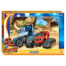 Мозаика "puzzle" 260 "Вспыш и чудо-машинки" (Никелодеон)