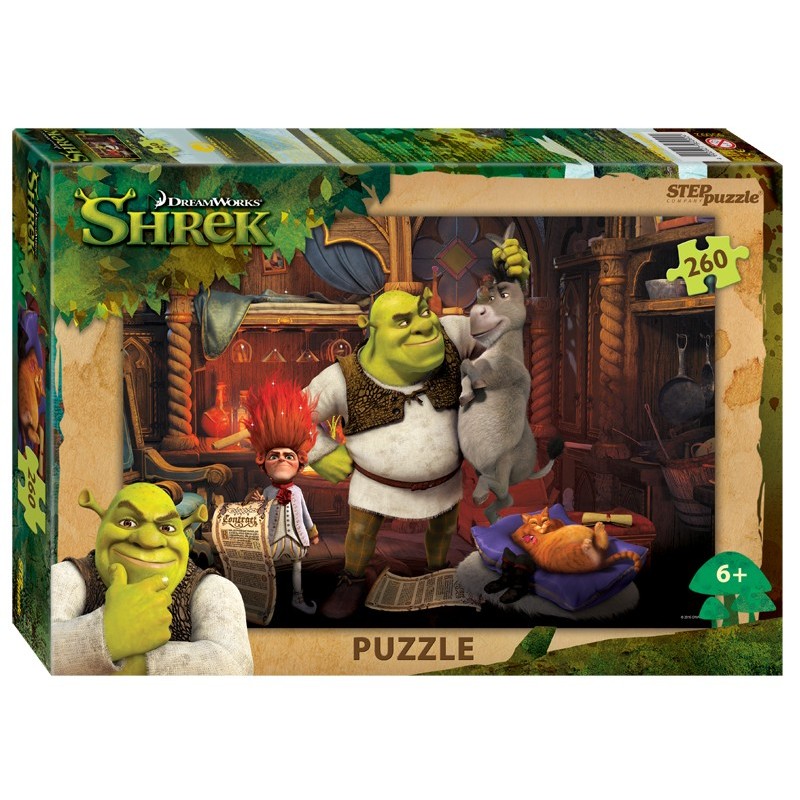 Мозаика "puzzle" 260 "Shrek" (DreamWorks, Мульти)