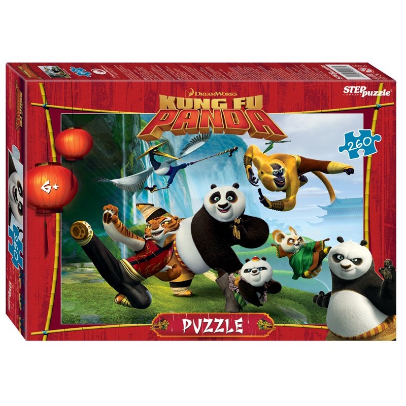 Мозаика "puzzle" 260 "Кунг-фу Панда" (DreamWorks, Мульти)