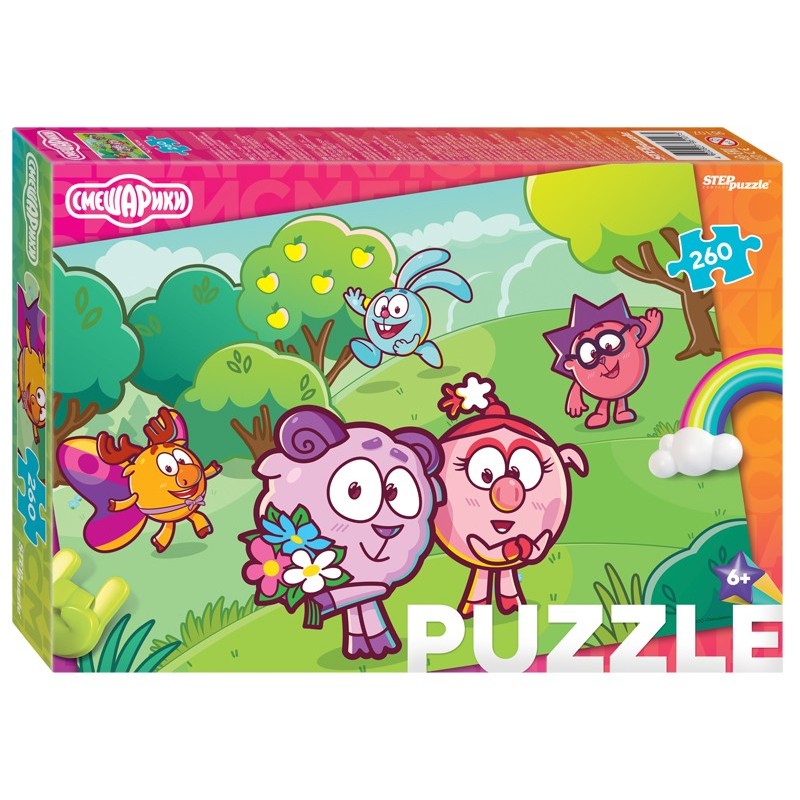 Мозаика "puzzle" 260 "Смешарики" (Мармелад Медиа)