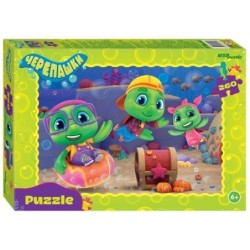 Мозаика "puzzle" 260 "Черепашки" (0+ Медиа)