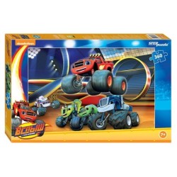 Мозаика "puzzle" 360 "Вспыш и чудо-машинки" (Никелодеон)