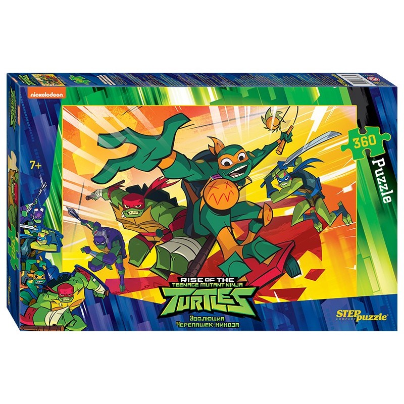 Мозаика "puzzle" 360 "Черепашки Ниндзя" (Никелодеон)