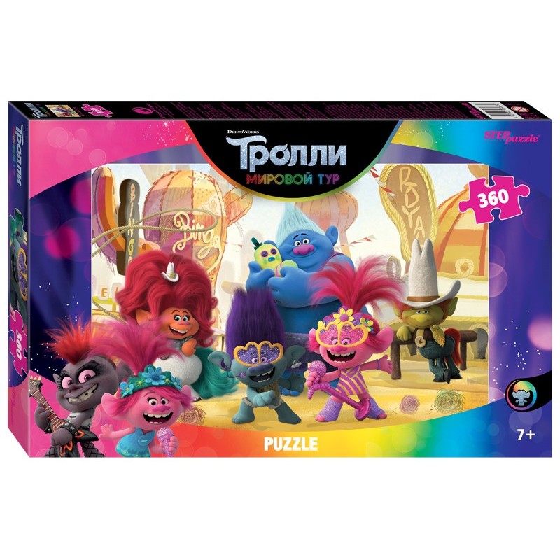 Мозаика "puzzle" 360 "Trolls - 2" (DreamWorks) Мозаика "puzzle" 360 "Trolls - 2" (DreamWorks)