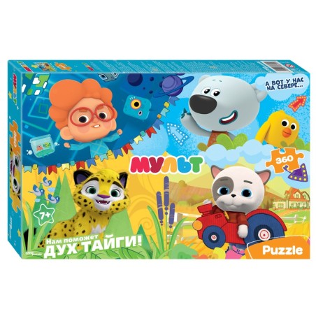 Мозаика "puzzle" 360 "Ми-ми-мишки и др. Мульт" (0+ Медиа)