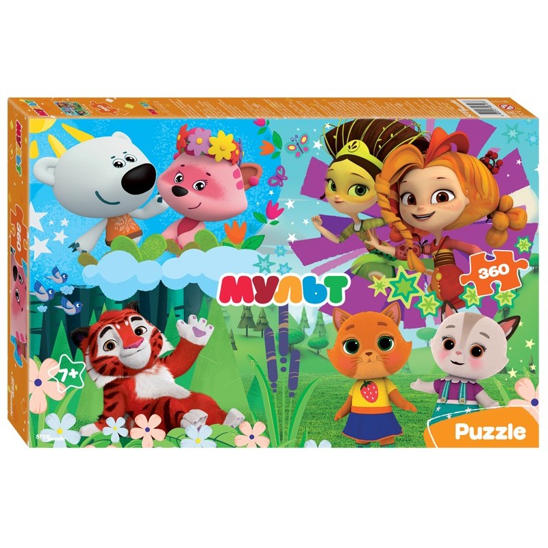 Мозаика "puzzle" 360 "Сказочный патруль и др. Мульт" (0+ Медиа)