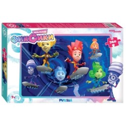 Мозаика "puzzle" 360 "Фиксики" (Аэроплан)