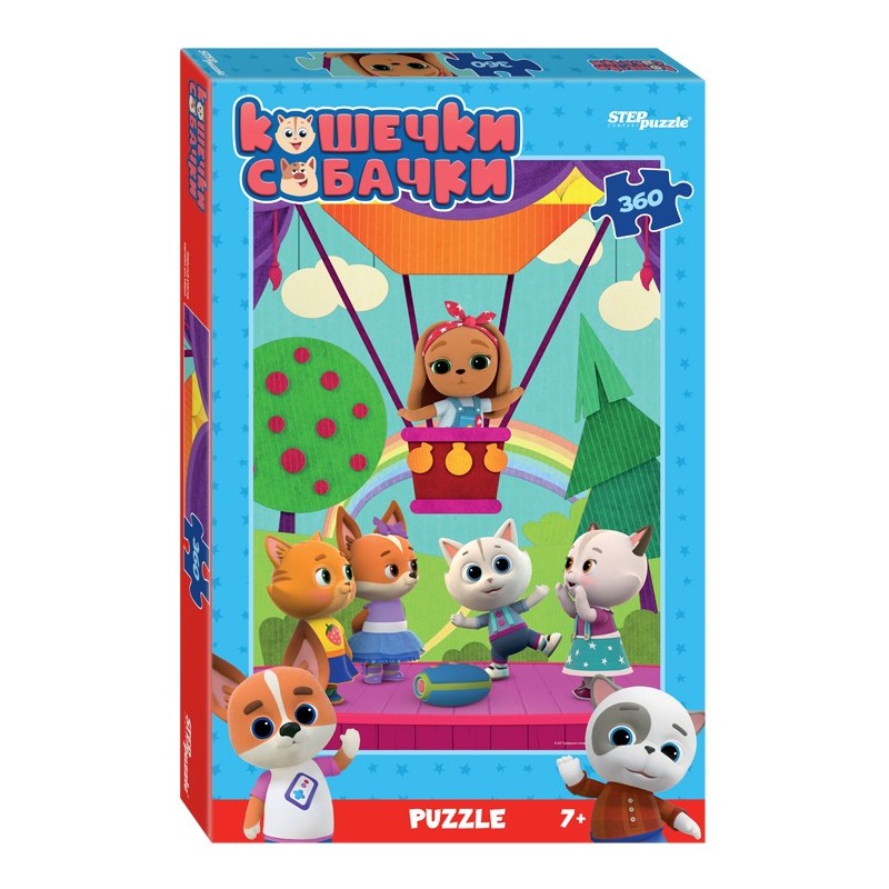 Мозаика "puzzle" 360 "Кошечки и собачки" (0+ Медиа) Мозаика "puzzle" 360 "Кошечки и собачки" (0+ Медиа)