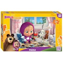 Мозаика "puzzle" 360 "Маша и Медведь (нов.)" (Анимаккорд)
