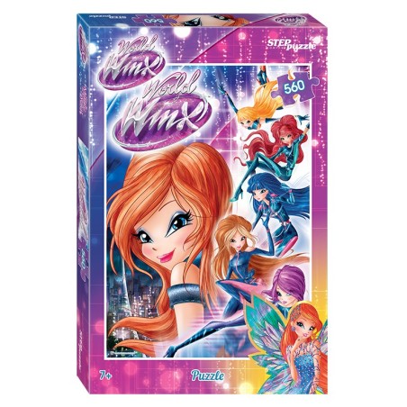 Мозаика "puzzle" 560 "Winx - 2" (Rainbow)