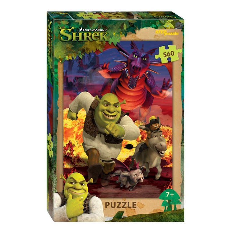 Мозаика "puzzle" 560 "Shrek" (DreamWorks, Мульти)