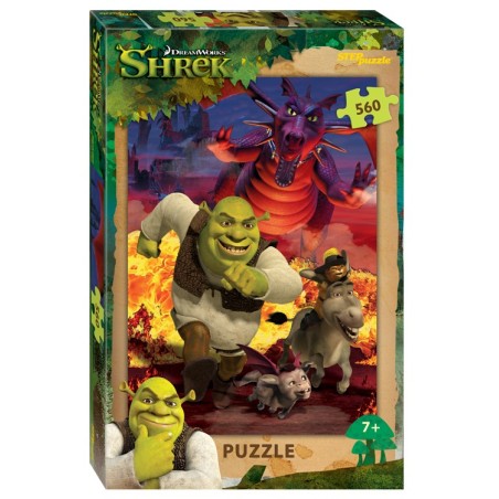 Мозаика "puzzle" 560 "Shrek" (DreamWorks, Мульти)