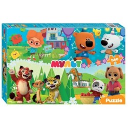 Мозаика "puzzle" 560 "Ми-ми-мишки и др. Мульт" (0+ Медиа)