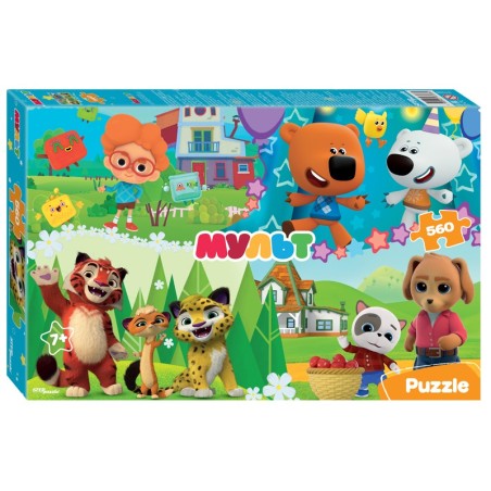 Мозаика "puzzle" 560 "Ми-ми-мишки и др. Мульт" (0+ Медиа)