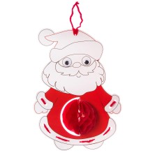 Набор для творчества "Объемная раскраска. Дед Мороз"