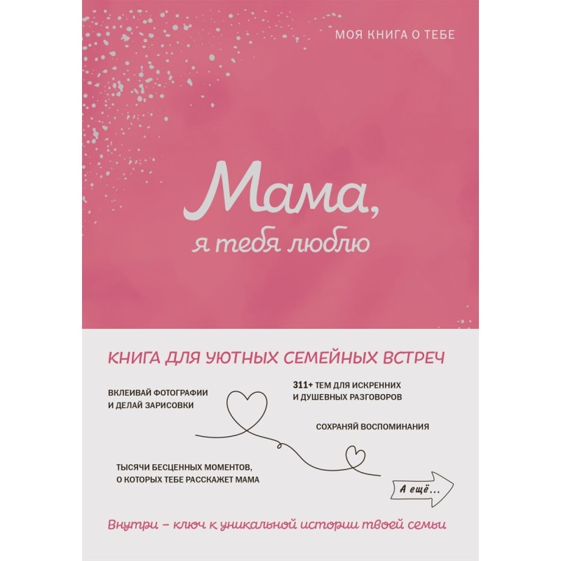 Мама, я тебя люблю! Моя книга о тебе
