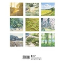 Пейзажи японской акварелью. Рисуем небо, облака, горы, деревья, туман, воду и скалы