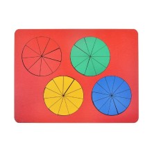 Обучающая логическая игра Smile Decor Дроби Никитина, 3 уровень