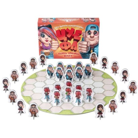 Настольная игра "Цуефа. Камень, ножницы, бумага"