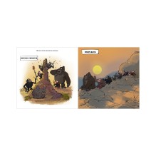 Книжки-картинки (мягкая обложка). Обезьянка-ворчун не хочет спать.