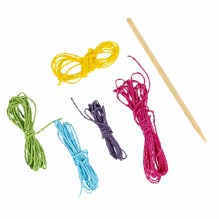 Набор для творчества Аппликация нитями. Цветочная поляна