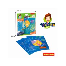 Цветная гравюра. Морская