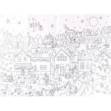 Скоро Новый год! Раскраска-плакат