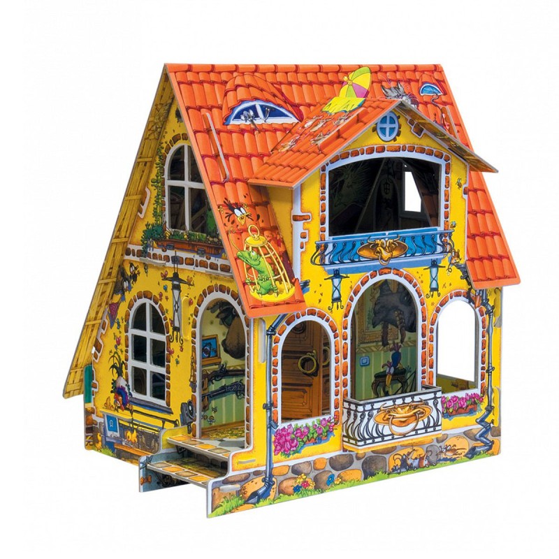 Фазенда. Игровой сборный домик с героями