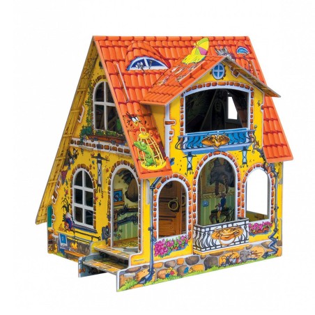 Фазенда. Игровой сборный домик с героями