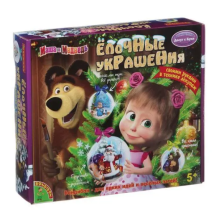 Набор для творчества. Ёлочные украшения с Машей