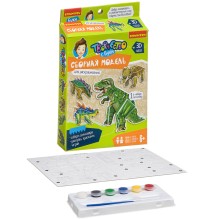 Сборная 3D модель Bondibon для раскрашивания. Анкилозавр