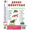 Дикие животные в картинках. Наглядное пособие для педагогов, логопедов, воспитателей и родителей
