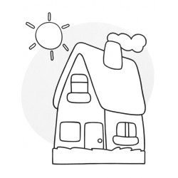 Веселые мелки. Голубая