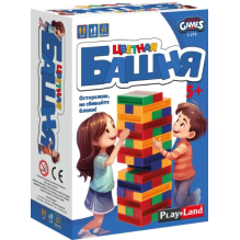 Настольная игра "Цветная Башня" от Playland