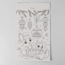 Весёлые липучки. Новогодний счёт