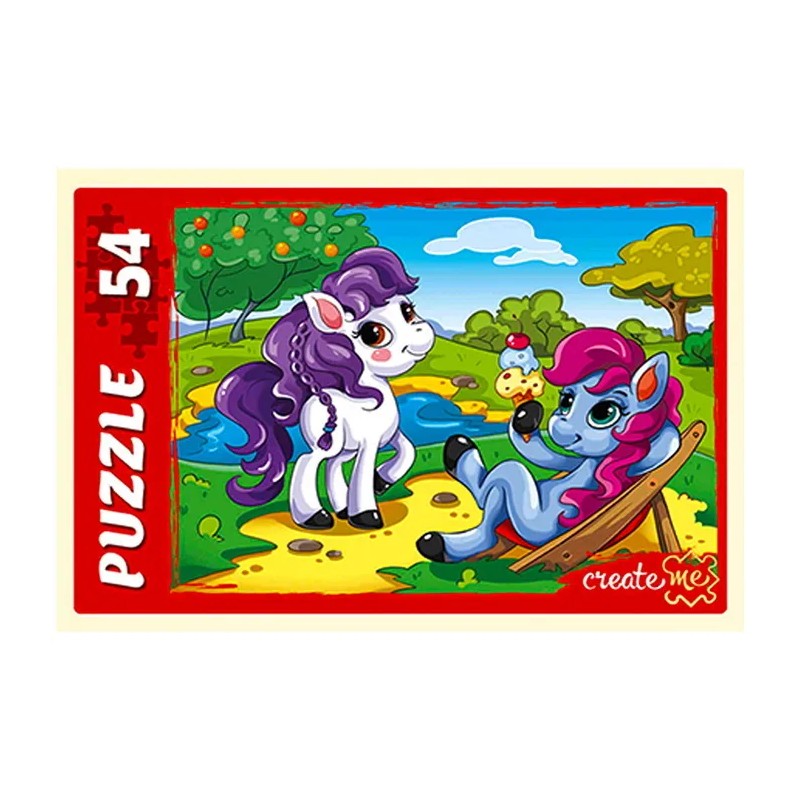 Пазлы Step Puzzle 54 детали "Любимые пони" Пазлы Step Puzzle 54 детали "Любимые пони"