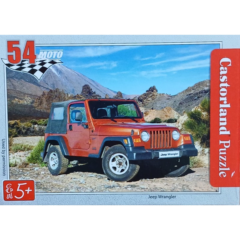 Пазл 54 детали. Jeep Wrangler