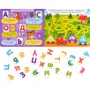 Книжка с липучками «Алфавит», 12 стр.