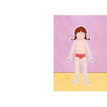 Конни и бумажные куклы для вырезания с раскраской