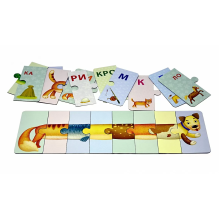 Зоопутаница. Собираем картинки, слоги и слова