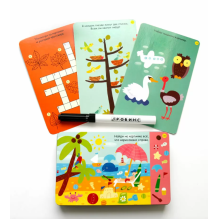 Асборн - карточки. Игры для тренировки мозга в путешествии